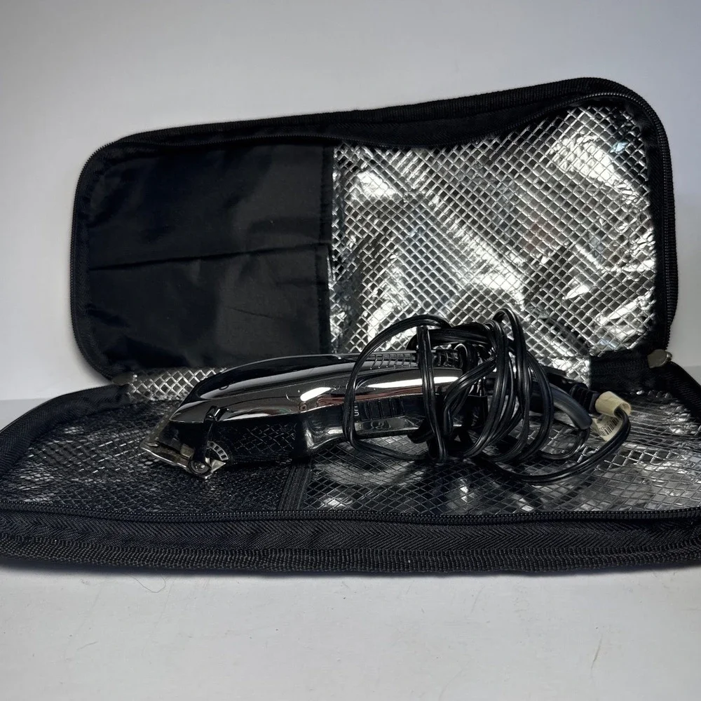Conair Hair Clipper HC200D Mens Chrome Corded Trimmer Calista Tool Case Works